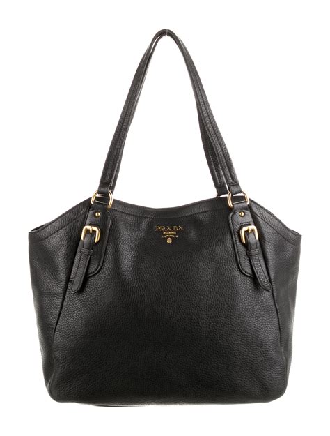 prada vitello daino crossbody bag black|vitello daino shopping tote foresta.